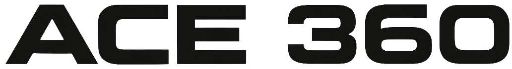 ACE 360 LOGO BLACK PNG